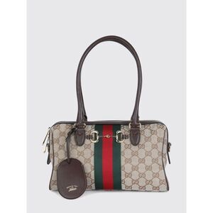 Gucci Women Canvas Bag With Gg Jacquard Monogram Gucci